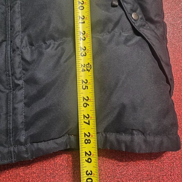 Eddie Bauer Mens Goose Down Puffer Jacket Sz L Black EB550 Fill Gorpcore - Picture 12 of 13